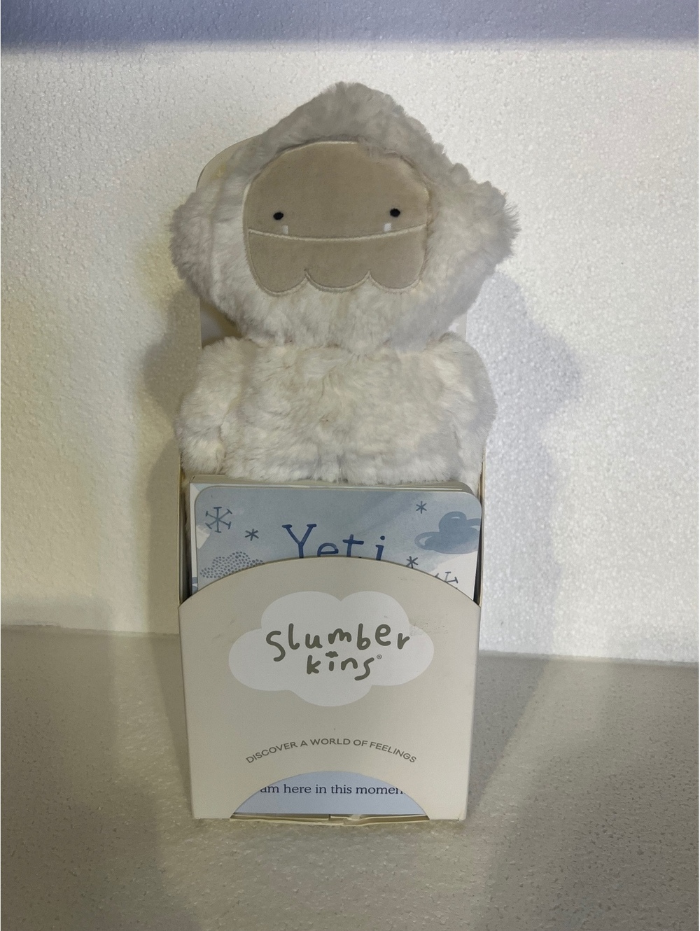Slumberkins Yeti with Book